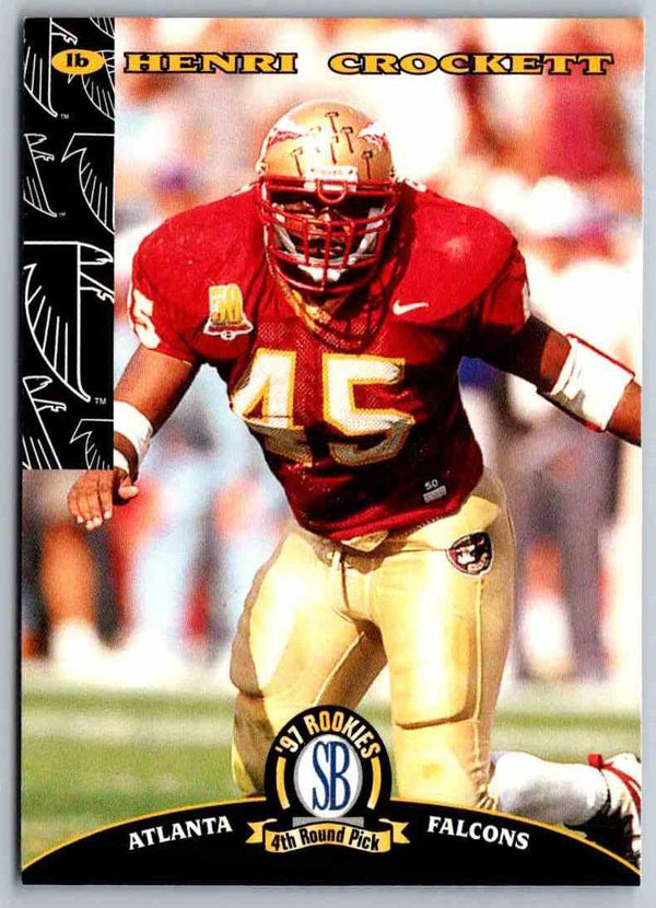 1997 Score Board Sb Henri Crockett #80