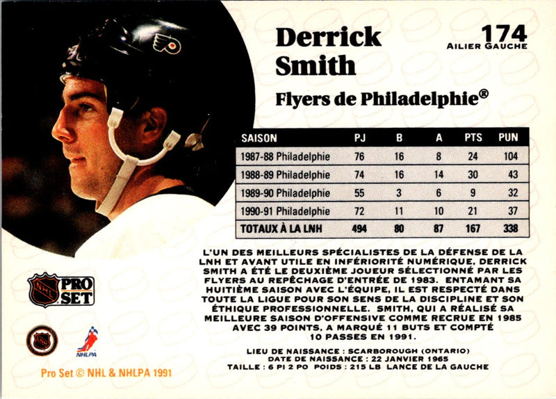 1991 Pro Set French Derrick Smith