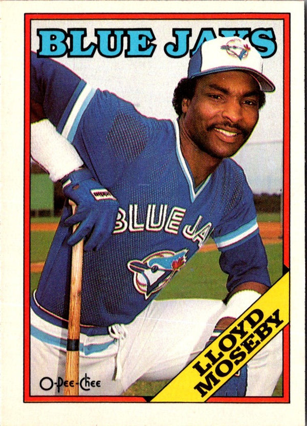1988 O-Pee-Chee Lloyd Moseby #272