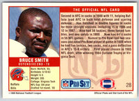 1989 NFL Proset Bruce Smith #28