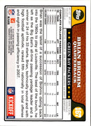 2008 Topps Kickoff Brian Brohm