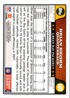 2008 Topps Kickoff Brian Brohm #167 Rookie