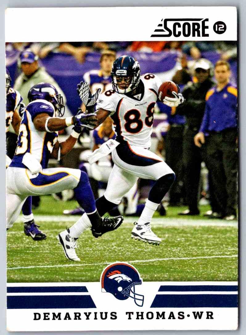 2012 Score Demaryius Thomas