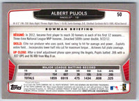 2013 Bowman Albert Pujols #50