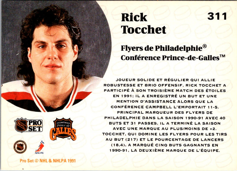 1991 Pro Set French Rick Tocchet