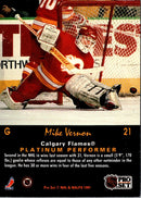 1991 Pro Set Platinum Mike Vernon