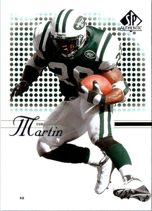 2002 SP Authentic Curtis Martin #30