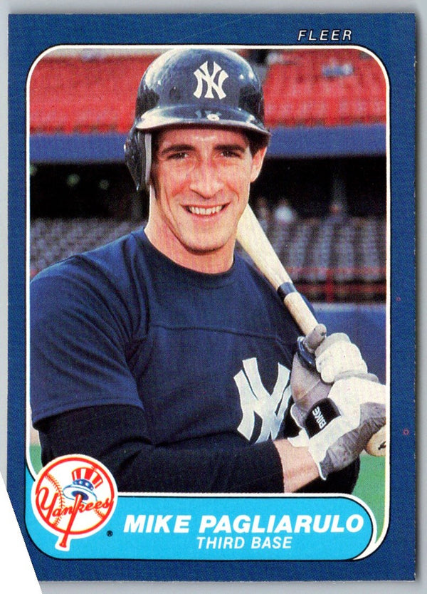 1986 Fleer Mike Pagliarulo #113