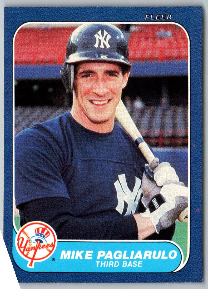 1986 Fleer Mike Pagliarulo