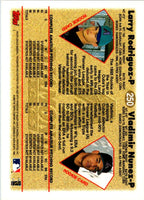 1996 Topps Steve Cox/Jesse Ibarra/Derrek Lee/Ron Wright #424 Rookie