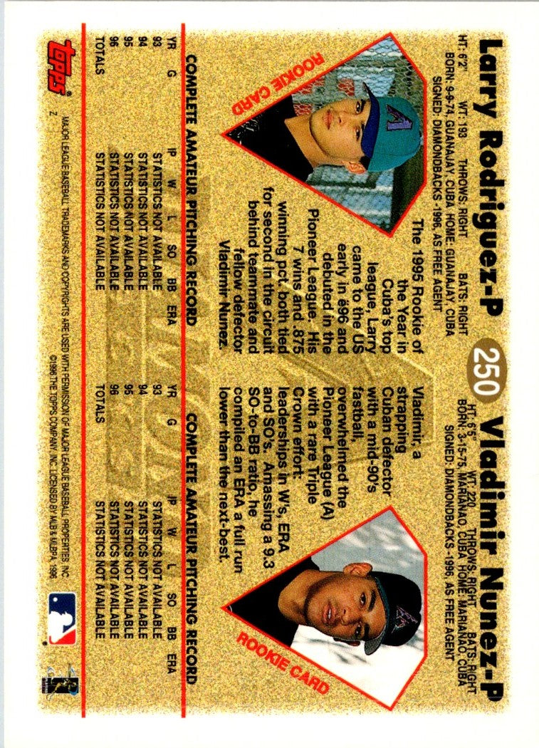 1996 Topps Steve Cox/Jesse Ibarra/Derrek Lee/Ron Wright