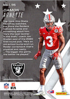 2020 Panini Rookies & Stars Damon Arnette #185 Rookie
