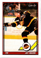 1991 O-Pee-Chee Jay Mazur #28 Rookie