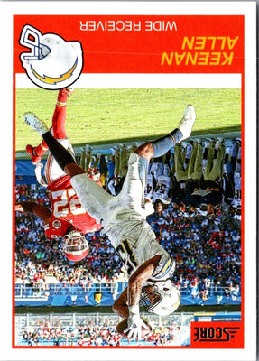 2019 Score Keenan Allen #24