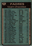 1980 Topps San Diego Padres - Jerry Coleman