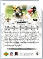 1998 Upper Deck Donte' Stallworth #83