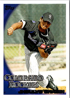 2010 Topps Jhoulys Chacin #502