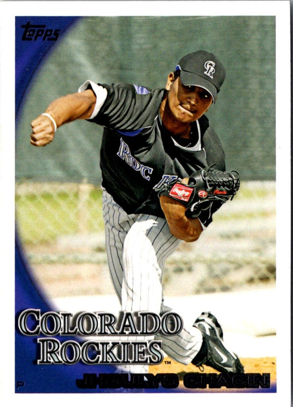 2010 Topps Jhoulys Chacin #502