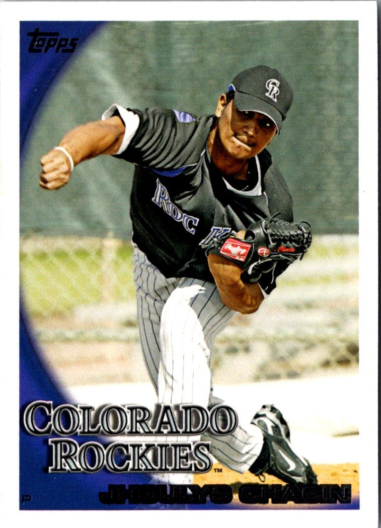 2010 Topps Jhoulys Chacin