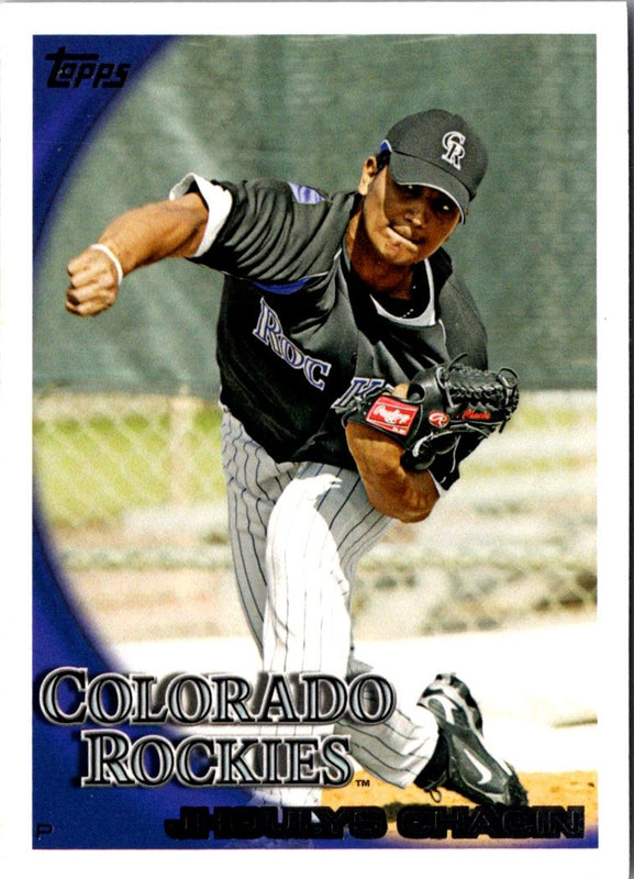 2010 Topps Jhoulys Chacin #502