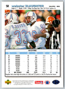 1995 Collector's Choice Webster Slaughter