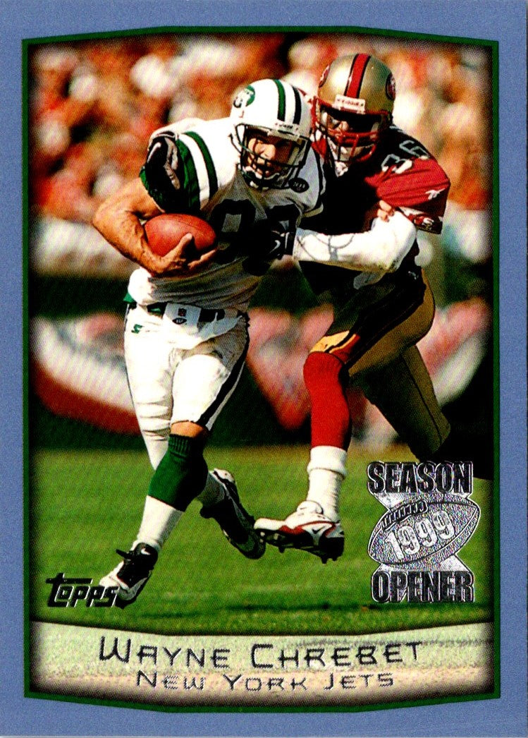 1999 Topps Season Opener Wayne Chrebet