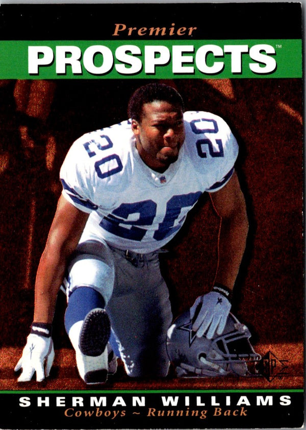 1995 SP Sherman Williams #13 Rookie