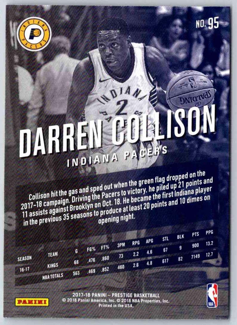 2017 Prestige Darren Collison