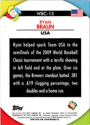 2013 Topps WBC Stars Ryan Braun
