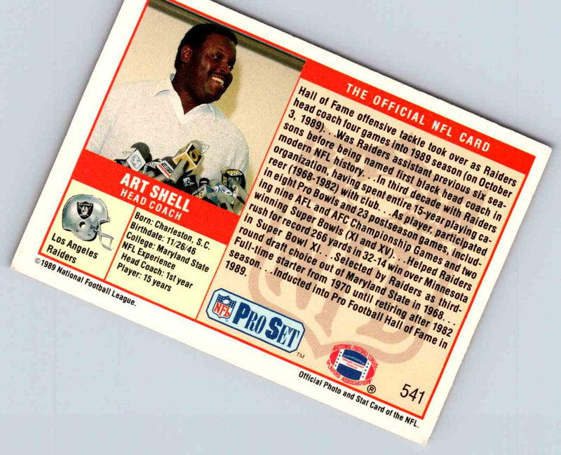 1989 NFL Proset Art Shell