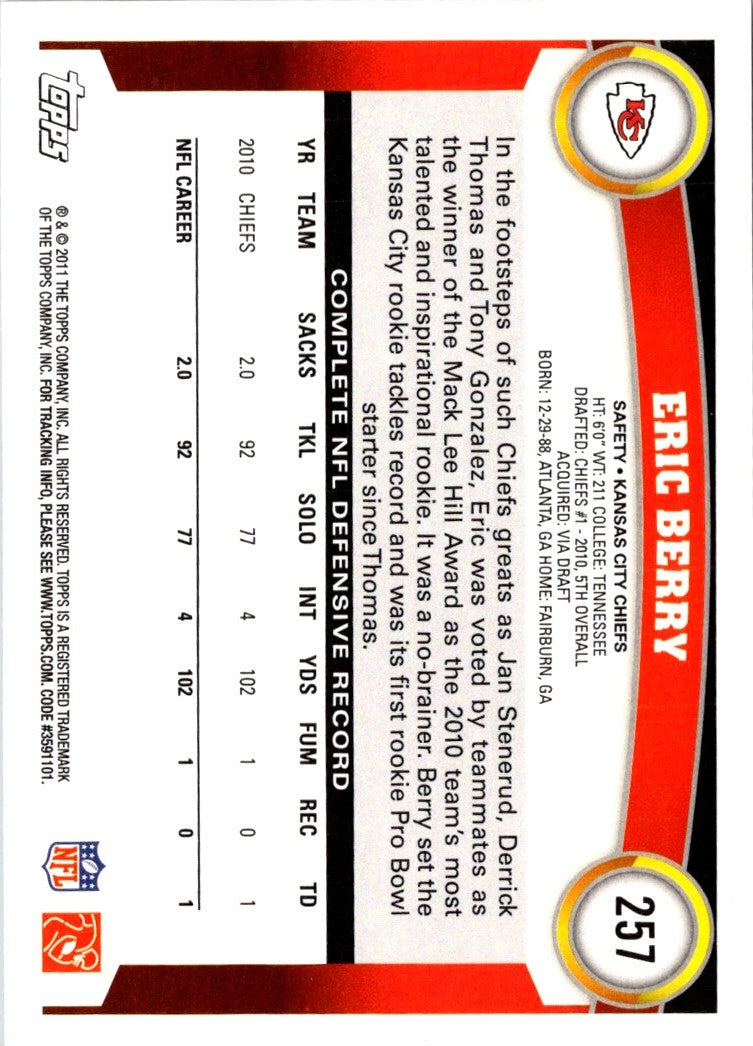 2011 Topps Eric Berry