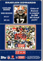 2007 Topps Braylon Edwards #134