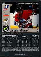 1993 Classic Pro Prospects Jaroslav Otevrel #143