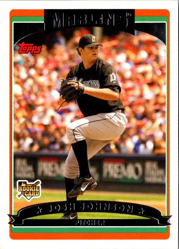 2006 Topps Updates & Highlights Josh Johnson #UH164