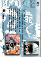 1995 Ultra Tyrone Poole #421 Rookie