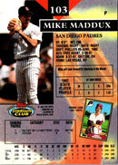 1993 Stadium Club Members Only Mike Maddux