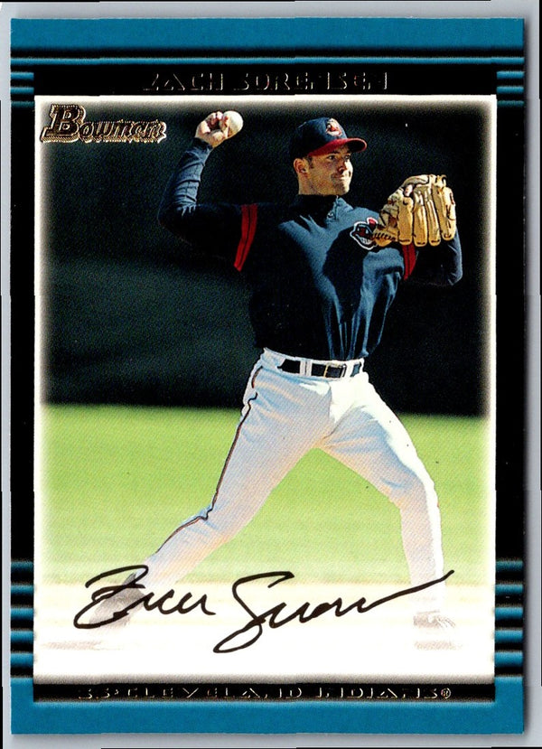 2002 Bowman Zach Sorensen #277