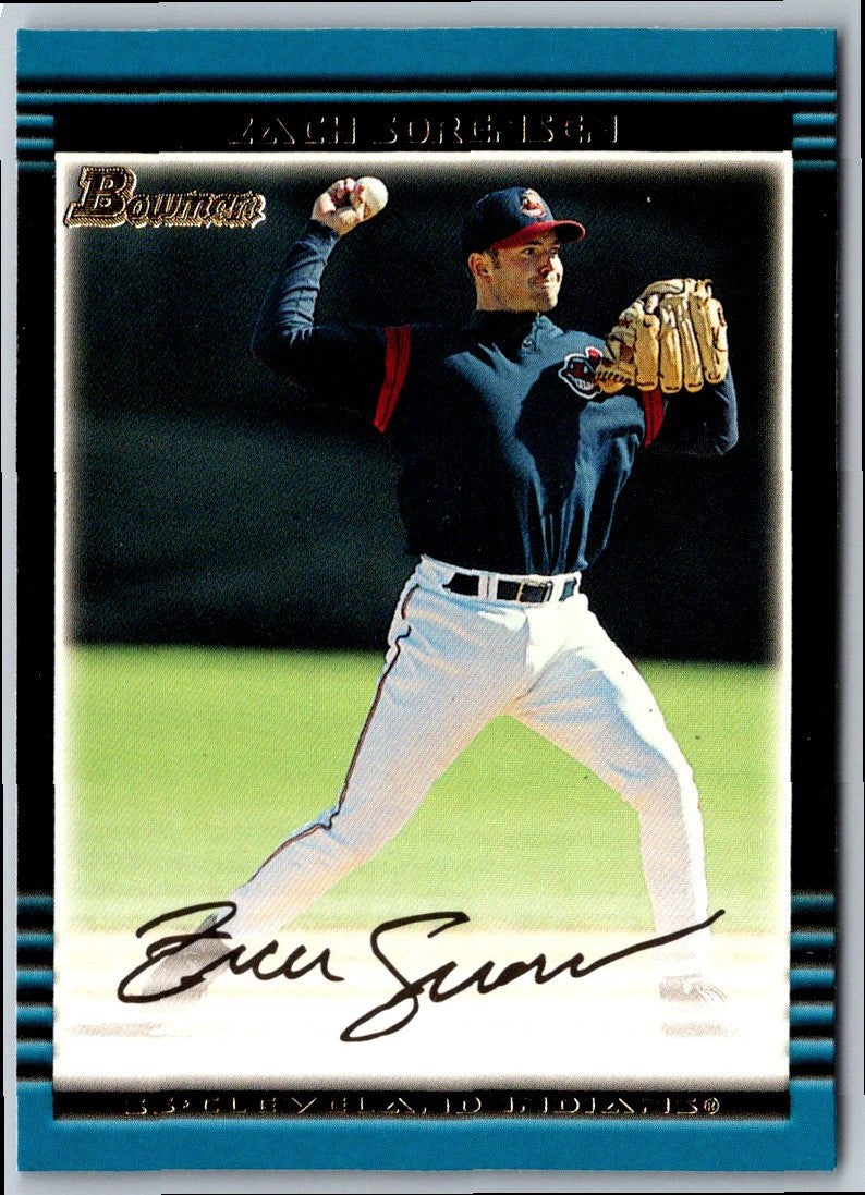 2002 Bowman Zach Sorensen