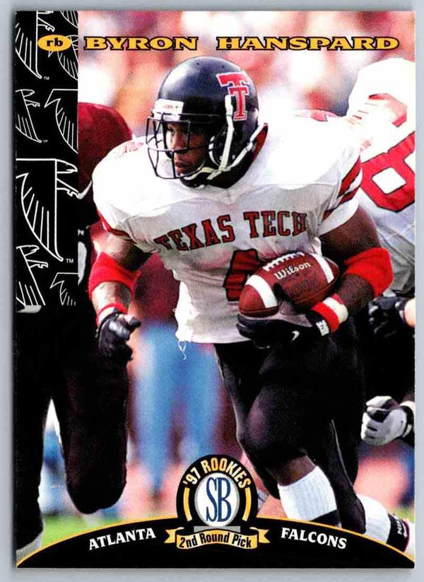 1997 Score Board Sb Byron Hanspard #16