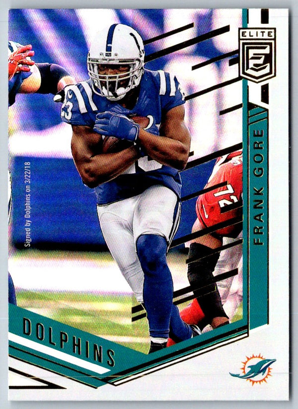 2018 Donruss Elite Frank Gore #59