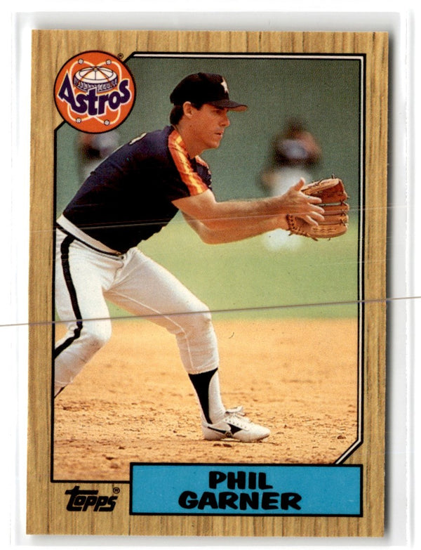 1987 Topps Tiffany Phil Garner #304