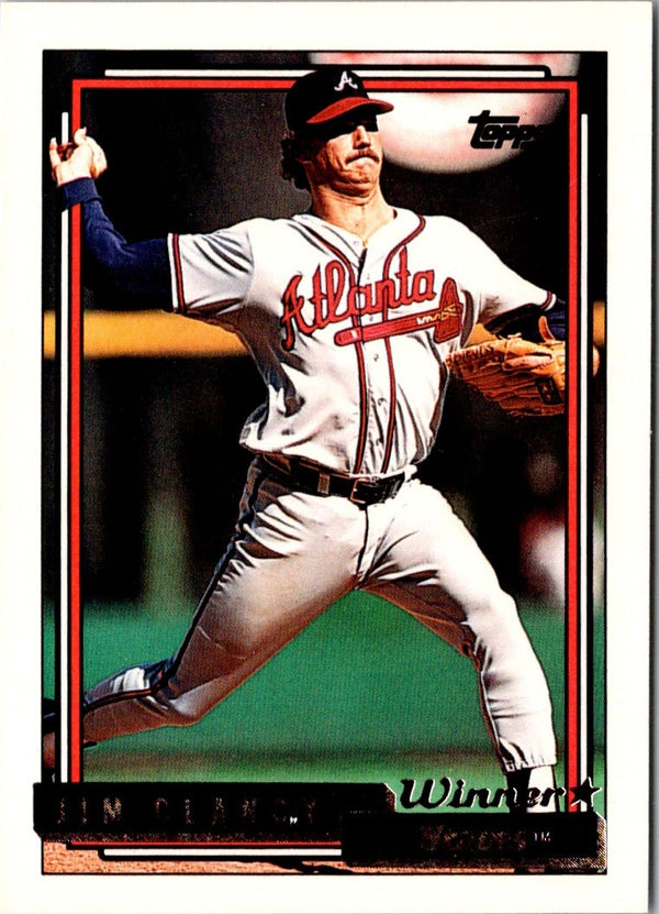 1992 Topps Jim Clancy #279