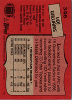 1987 Topps American/UK Lee Williams #70