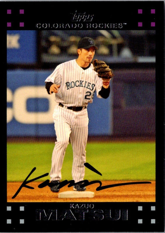 2007 Topps Kazuo Matsui #210