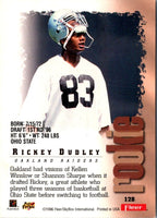 1996 Fleer Metal Rickey Dudley #128 Rookie
