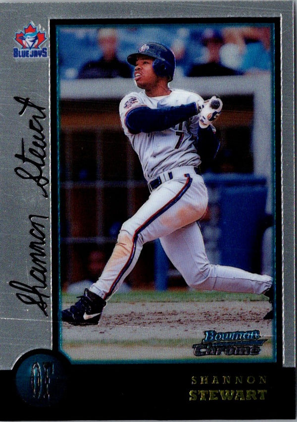 1998 Bowman Chrome Refractors Shannon Stewart #179