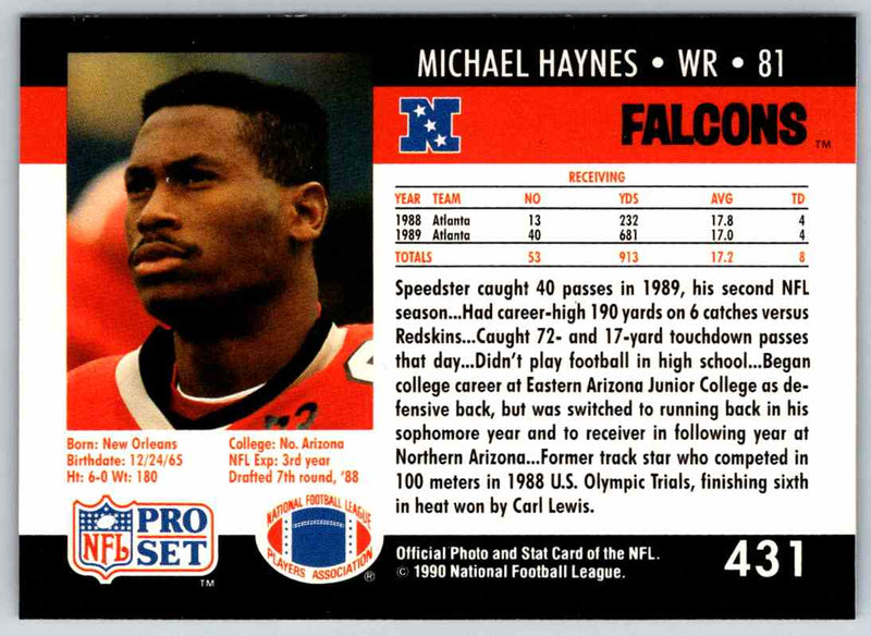 1992 Proset Michael Haynes