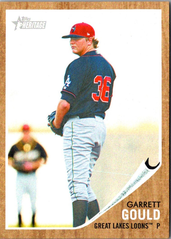 2011 Topps Heritage Minor League Garrett Gould #78