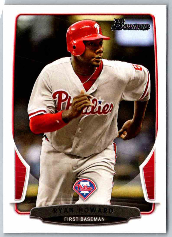 2013 Bowman Ryan Howard #190