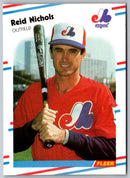 1988 Fleer Reid Nichols